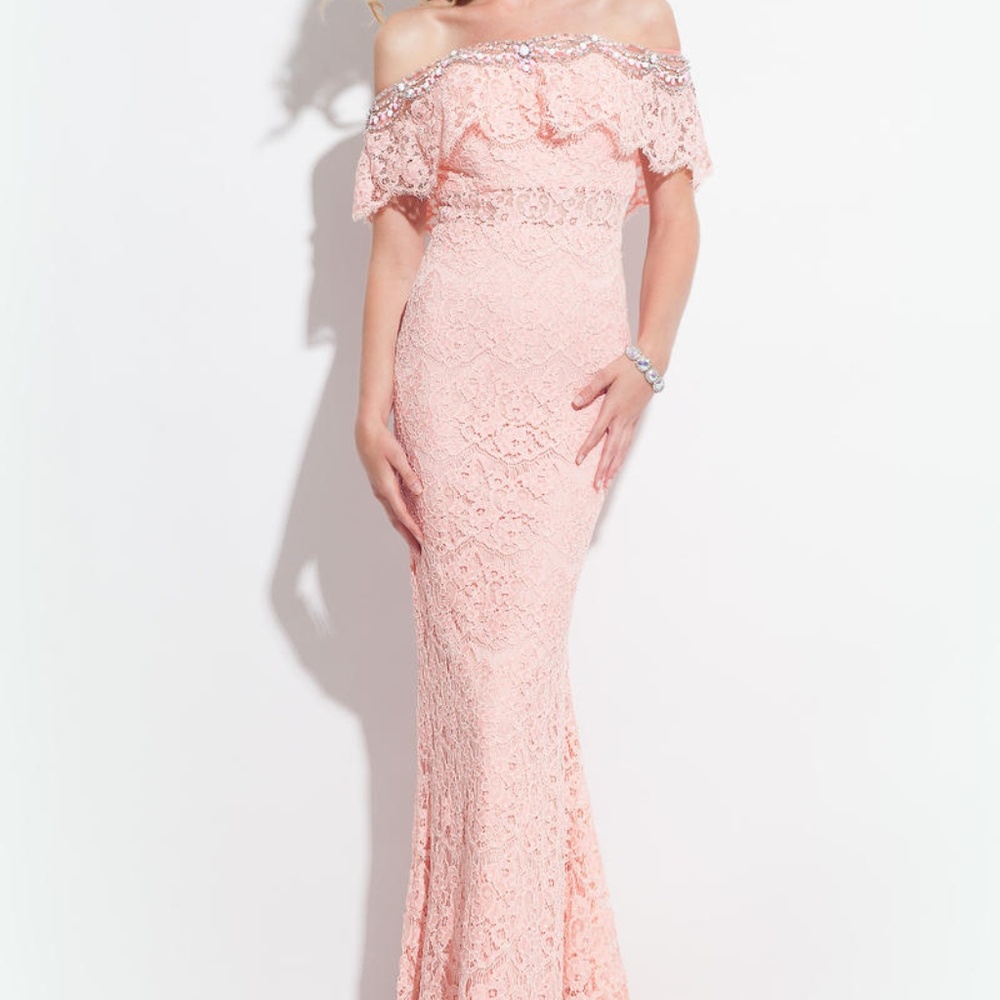 Rachel Allan Lace Gown Style 2019